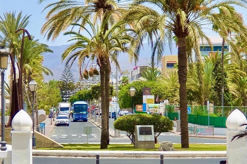 Tamaran 102 - Los Campos - Lux Garden Apt Near Dunes, Quiet-Central-Renovated San Bartolomé Exterior foto