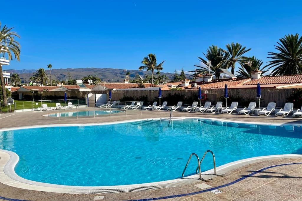 Tamaran 102 - Los Campos - Lux Garden Apt Near Dunes, Quiet-Central-Renovated San Bartolomé Exterior foto