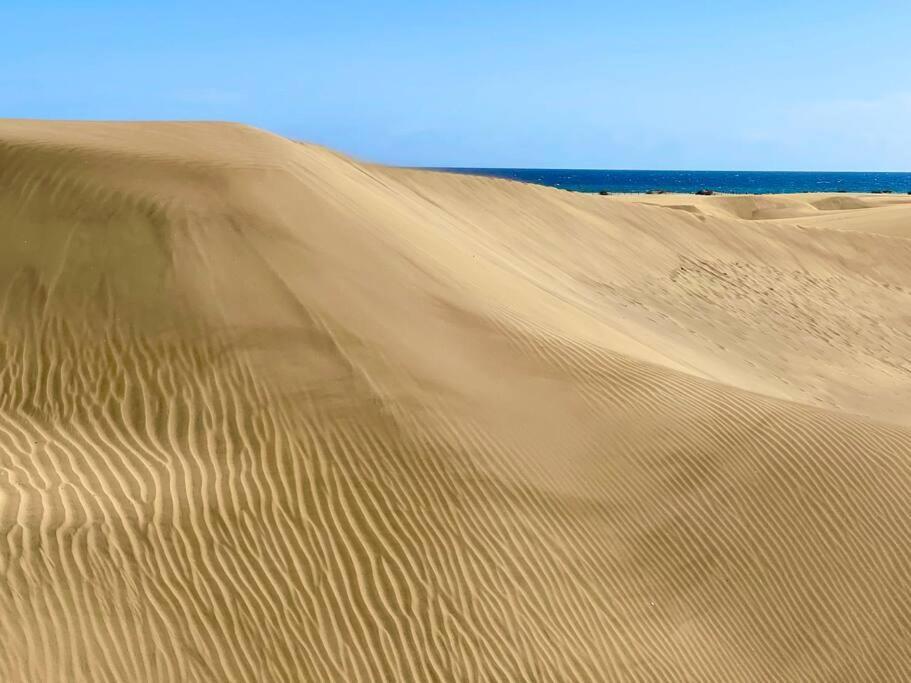 Tamaran 102 - Los Campos - Lux Garden Apt Near Dunes, Quiet-Central-Renovated San Bartolomé Exterior foto